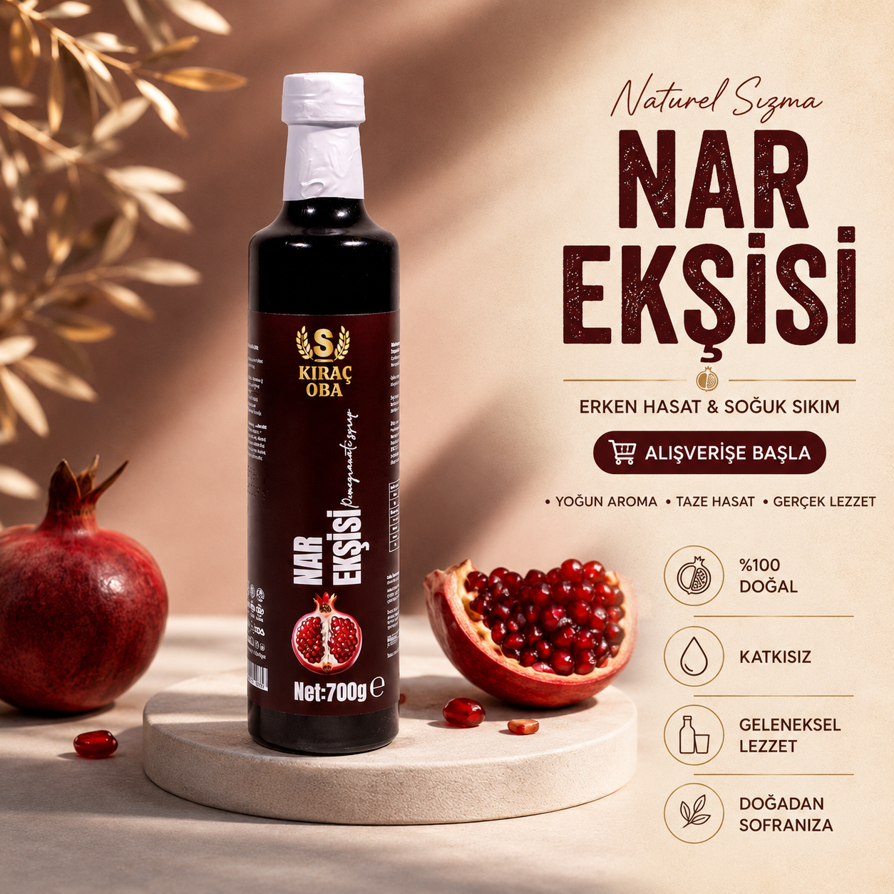 Kıraç Oba ev dışı ürünler slider