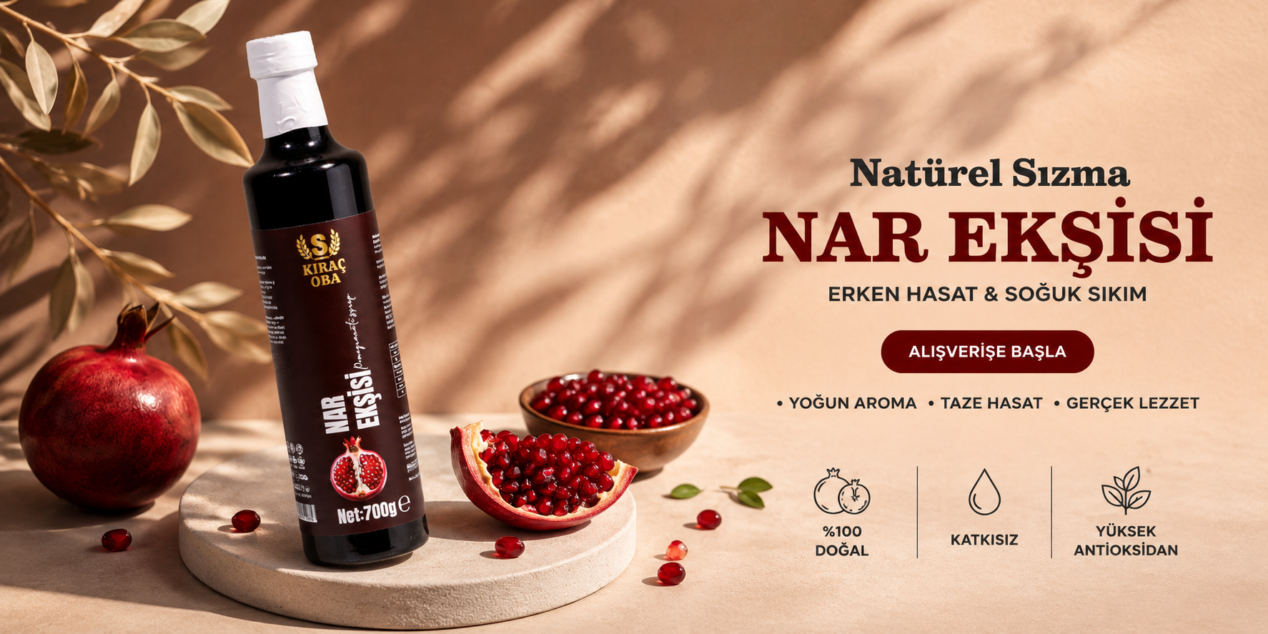 Kıraç Oba ev dışı ürünler slider