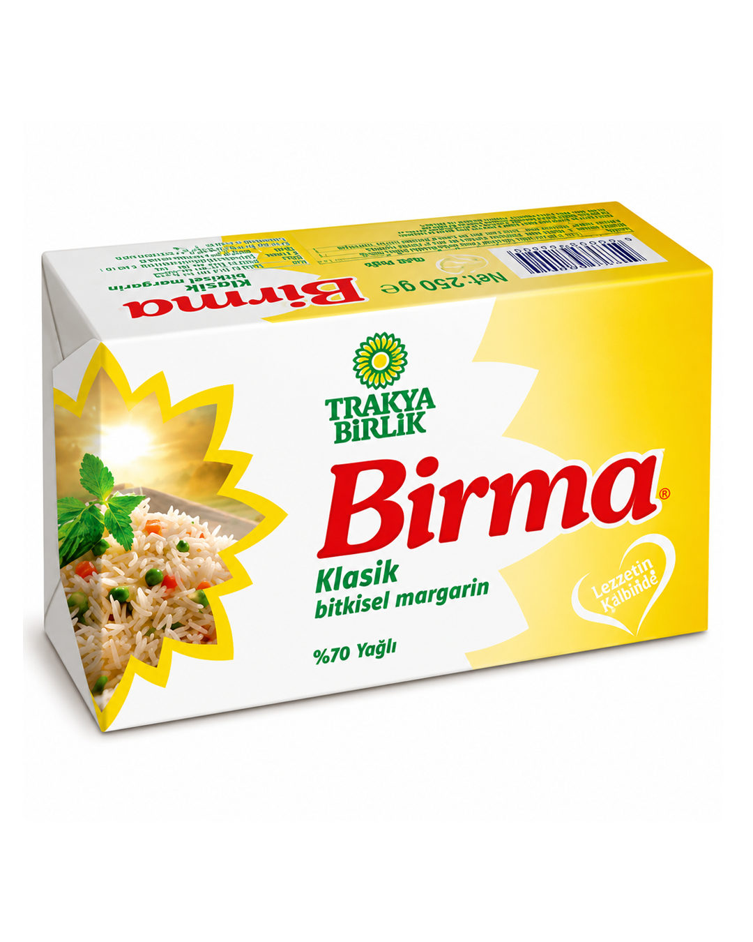 Birma Margarin 250 GR x 48 Adet