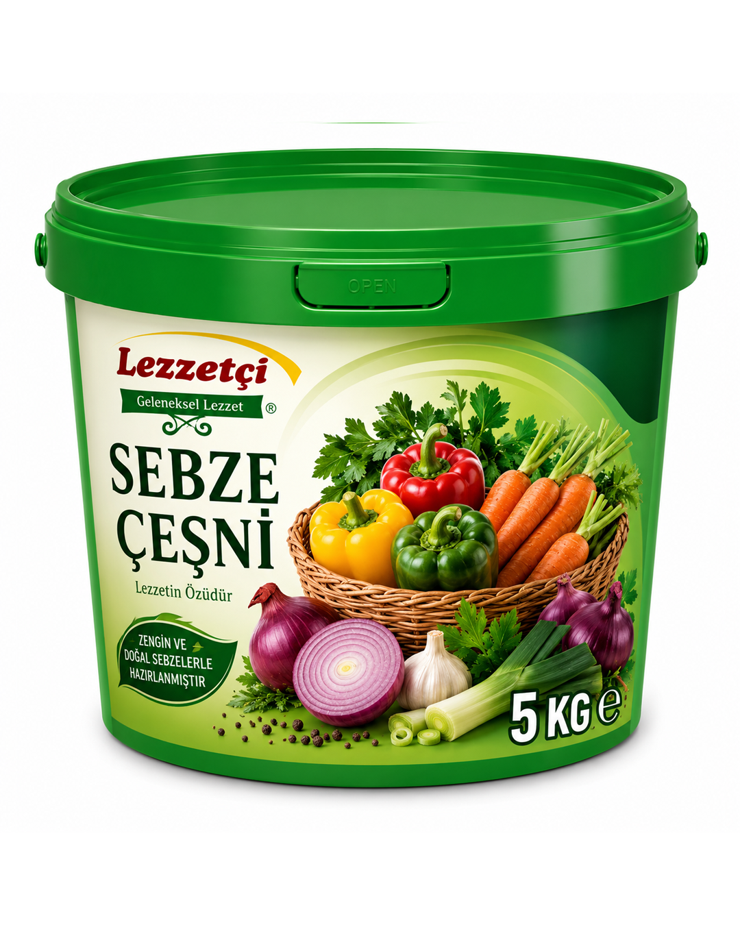 Lezzetçi Sebze Çeşni 5 KG